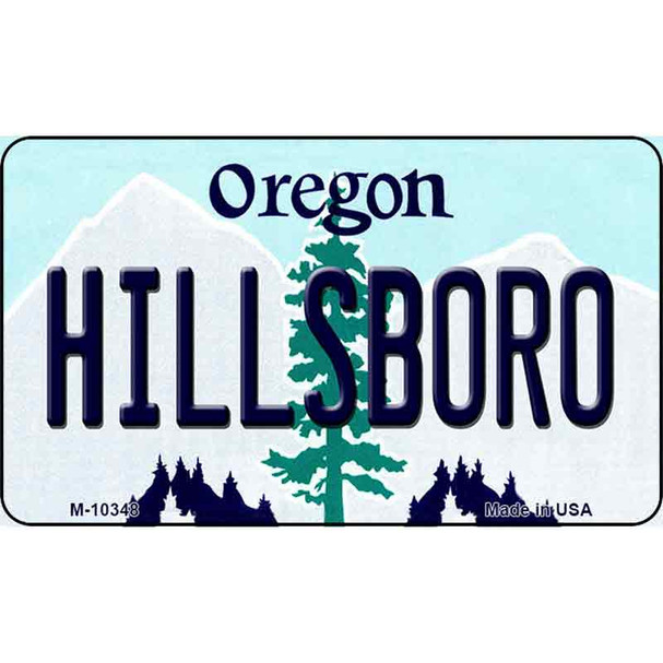 Hillsboro Oregon State License Plate Wholesale Magnet