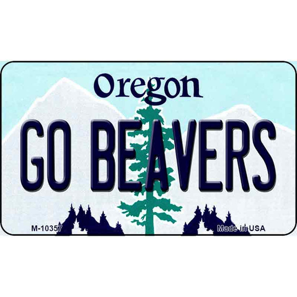Go Beavers Oregon State License Plate Wholesale Magnet