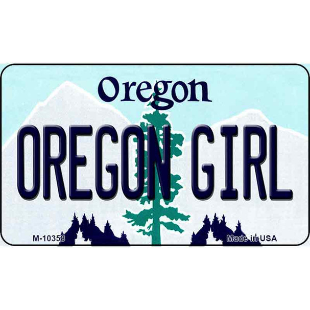 Oregon Girl Oregon State License Plate Wholesale Magnet