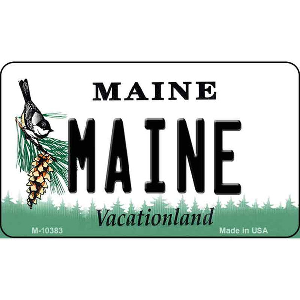 Maine State License Plate Wholesale Magnet