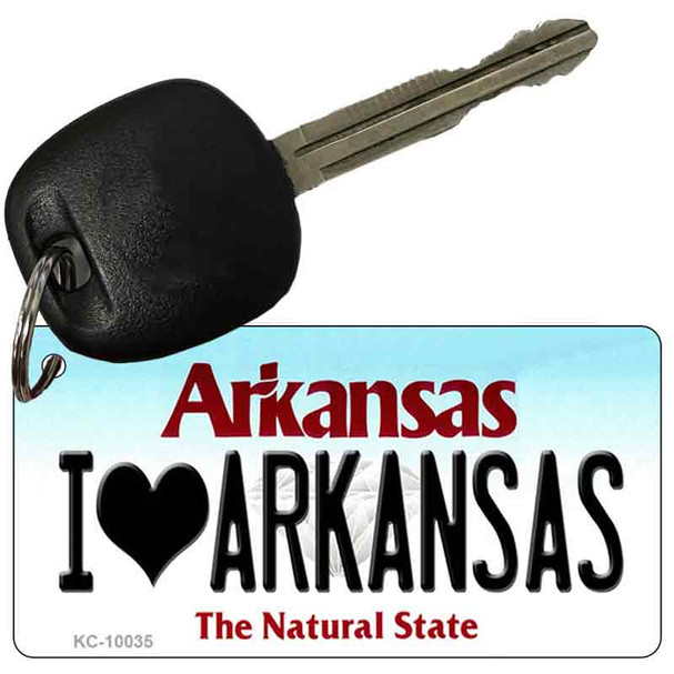 I Love Arkansas State License Plate Wholesale Key Chain