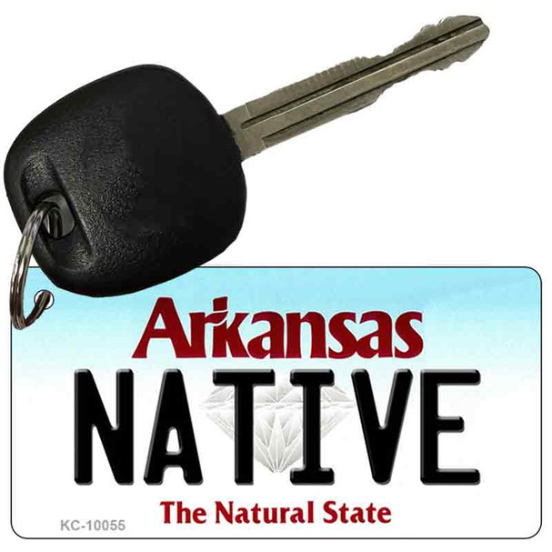 Native Arkansas State License Plate Wholesale Key Chain