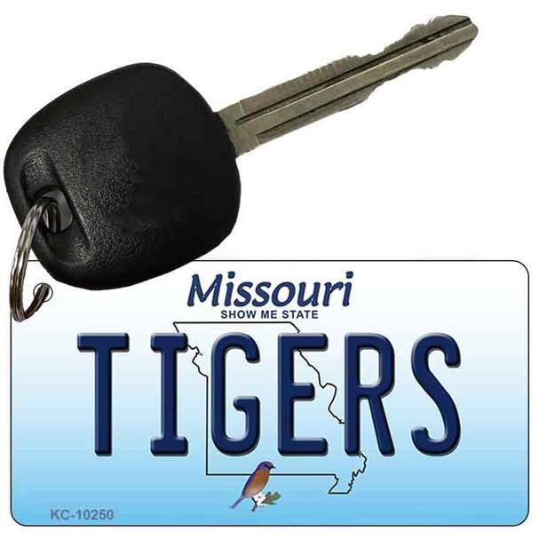 Tigers Missouri State License Plate Wholesale Key Chain