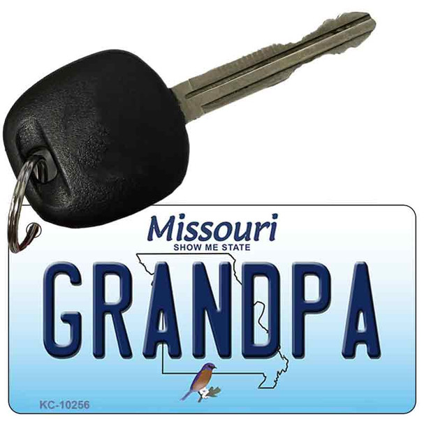 Grandpa Missouri State License Plate Wholesale Key Chain