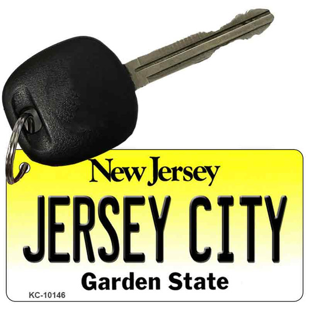 Jersey City New Jersey State License Plate Wholesale Key Chain