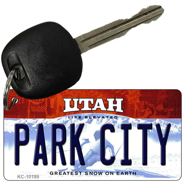 Park City Utah State License Plate Wholesale Key Chain