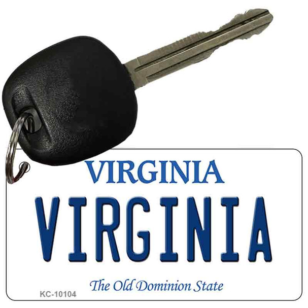 Virginia State License Plate Wholesale Key Chain