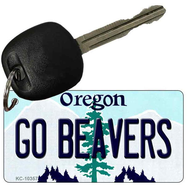 Go Beavers Oregon State License Plate Wholesale Key Chain