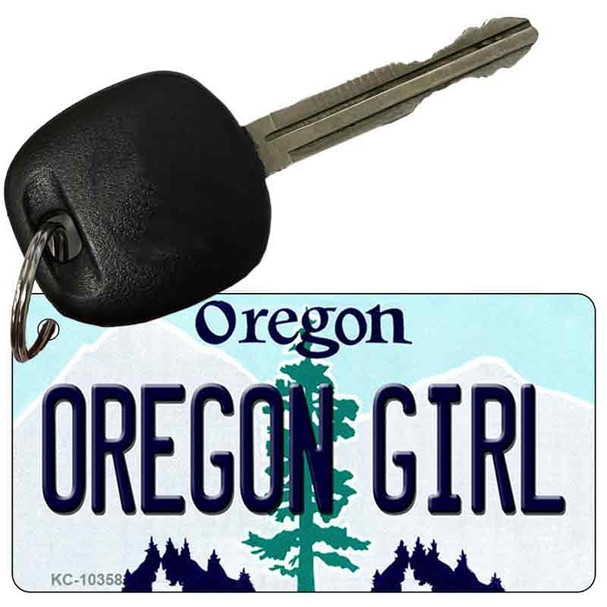 Oregon Girl Oregon State License Plate Wholesale Key Chain