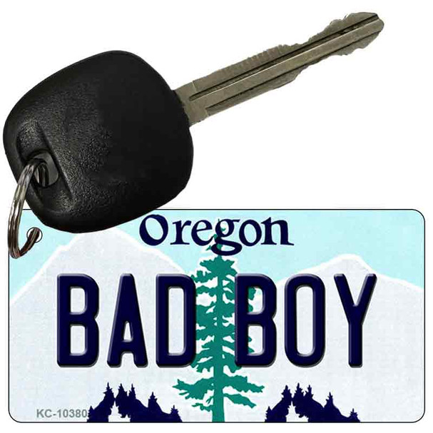 Bad Boy Oregon State License Plate Wholesale Key Chain