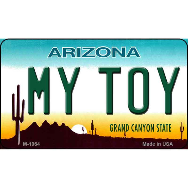 My Toy Arizona State License Plate Wholesale Magnet