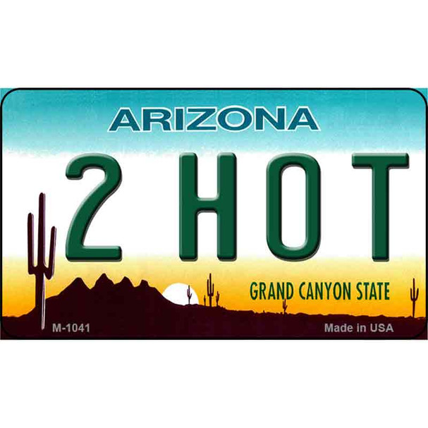 2 Hot Arizona State License Plate Wholesale Magnet