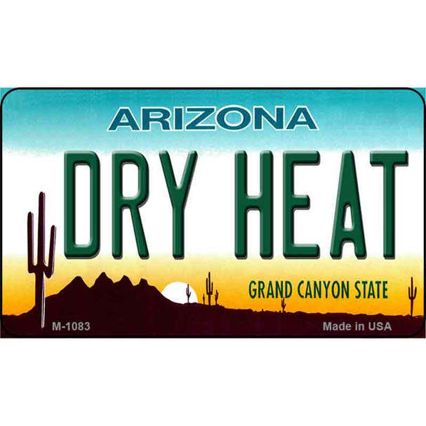 Dry Heat Arizona State License Plate Wholesale Magnet