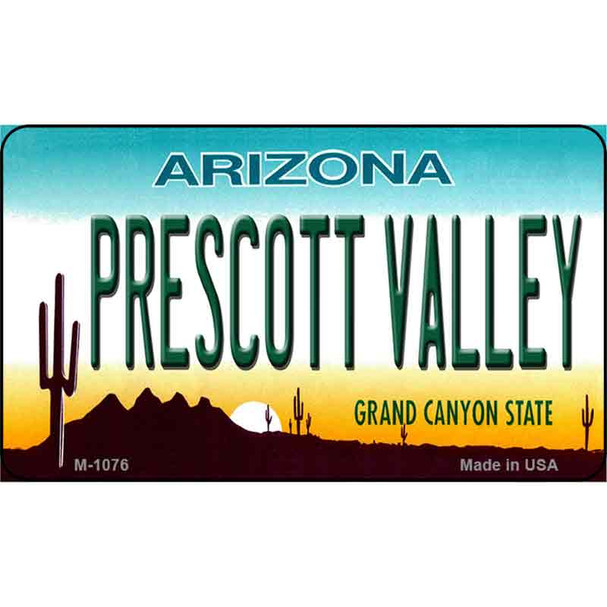 Prescott Valley Arizona State License Plate Wholesale Magnet