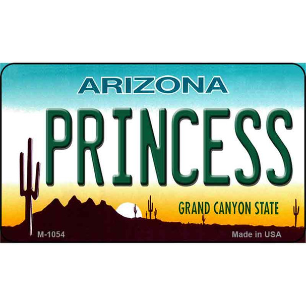 Princess Arizona State License Plate Wholesale Magnet
