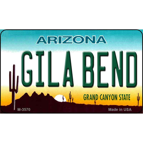 Gila Bend Arizona State License Plate Wholesale Magnet