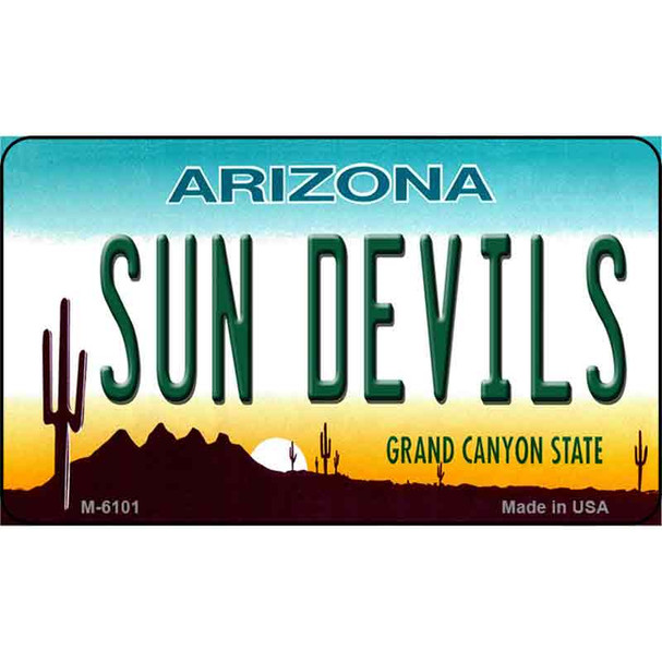 Sun Devils Arizona State License Plate Wholesale Magnet