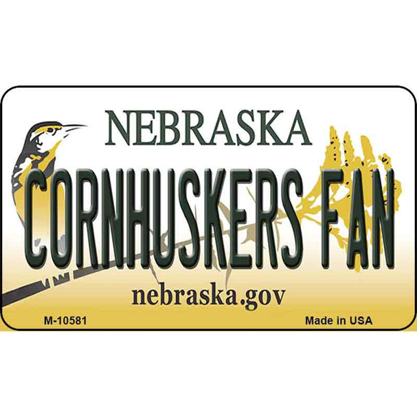 Corn Huskers Fan Nebraska State License Plate Wholesale Magnet