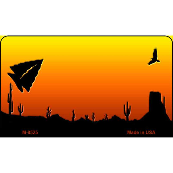 Arrowhead Sunset Arizona Western State License Plate Wholesale Magnet