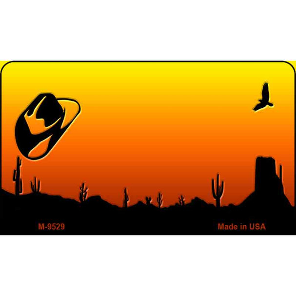 Hat Sunset Arizona Western State License Plate Wholesale Magnet