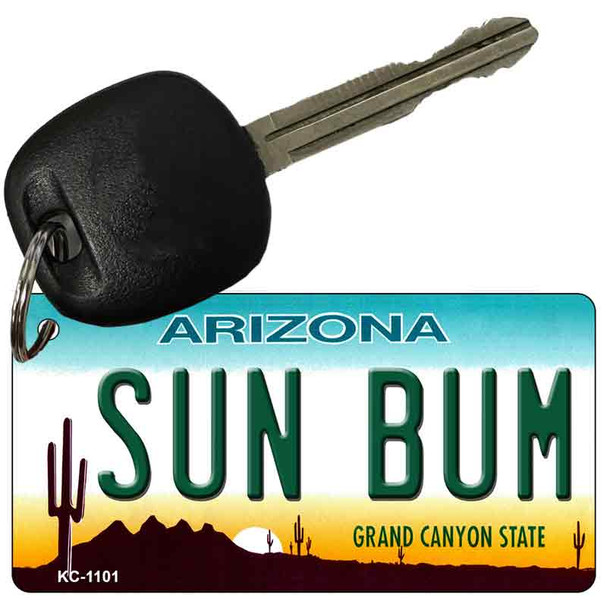 Sun Bum Arizona State License Plate Wholesale Key Chain