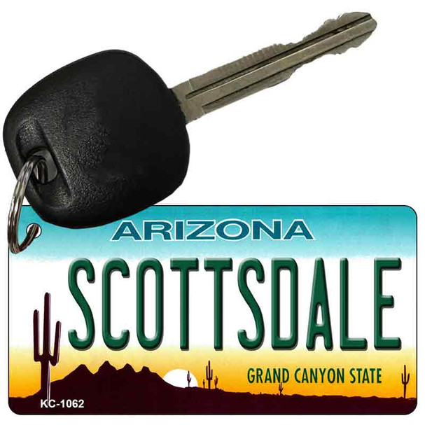 Scottsdale Arizona State License Plate Wholesale Key Chain