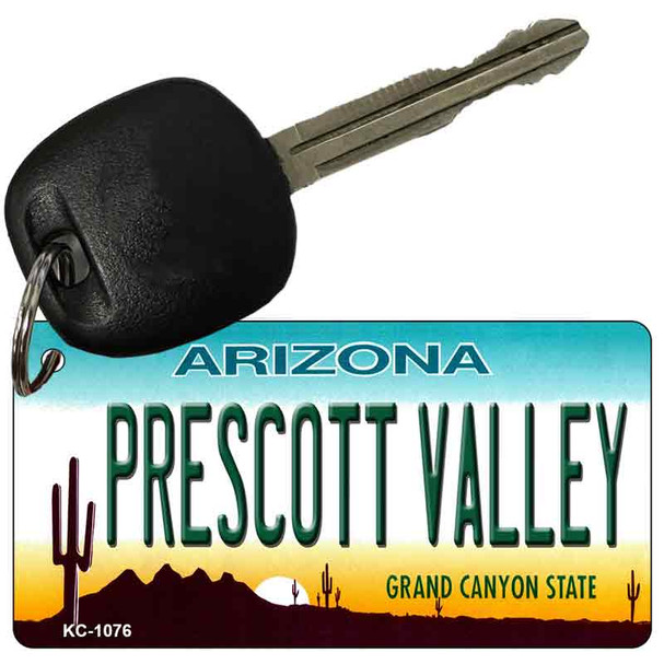Prescott Valley Arizona State License Plate Wholesale Key Chain
