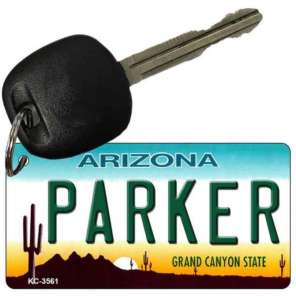 Parker Arizona State License Plate Wholesale Key Chain