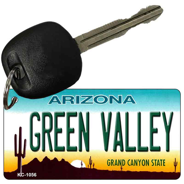 Green Valley Arizona State License Plate Wholesale Key Chain