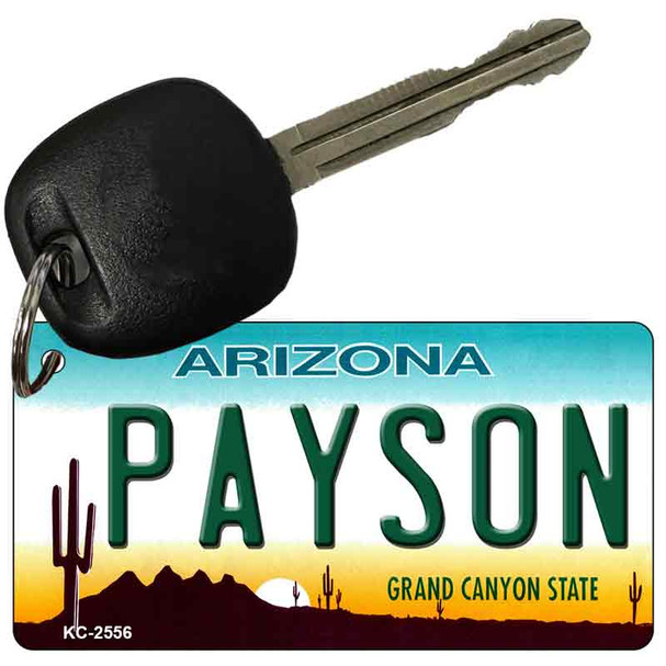 Payson Arizona State License Plate Wholesale Key Chain