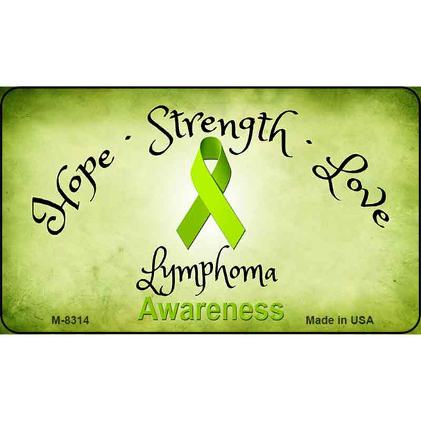 Lymphoma Ribbon Wholesale Novelty Magnet M-8314