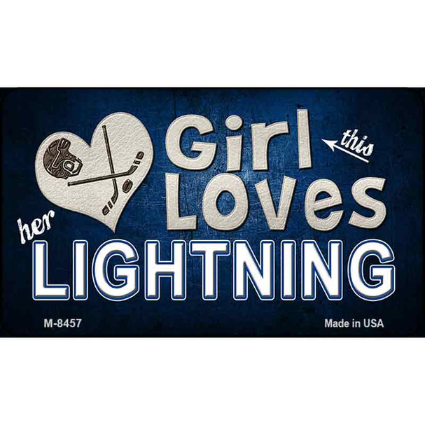 This Girl Loves Her Lightning Wholesale Magnet M-8457