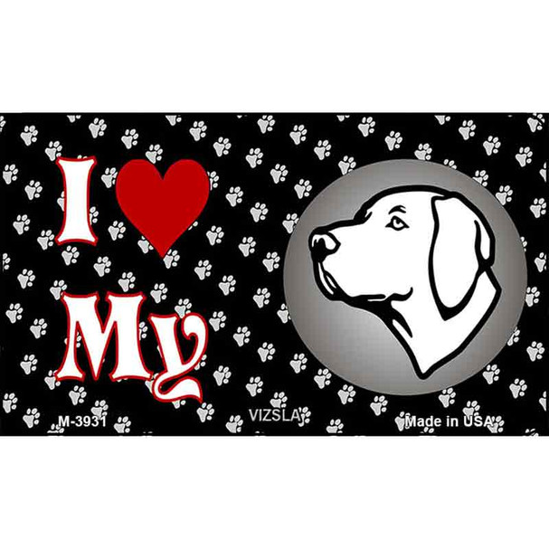 I Love My Vizsla Wholesale Magnet M-3931