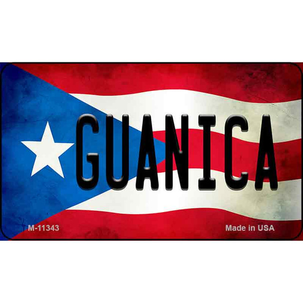 Guanica Puerto Rico State Flag Wholesale Magnet M-11343