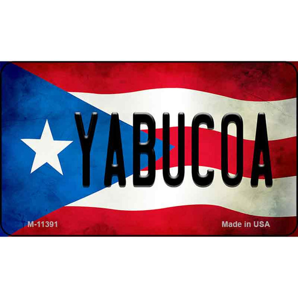 Yabucoa Puerto Rico State Flag Wholesale Magnet M-11391