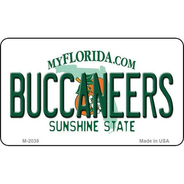 Buccaneers Florida State License Plate Wholesale Magnet M-2038