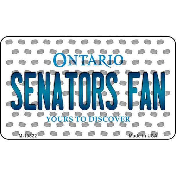 Senators Fan Ontario State License Plate Wholesale Magnet M-10822