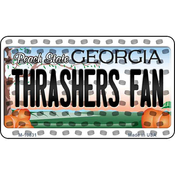 Thrashers Fan Georgia State License Plate Wholesale Magnet M-10831