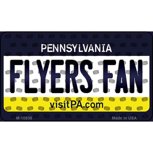 Flyers Fan Pennsylvania State License Plate Wholesale Magnet M-10838