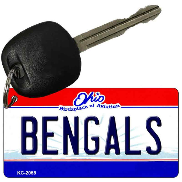 Bengals Ohio State License Plate Wholesale Key Chain