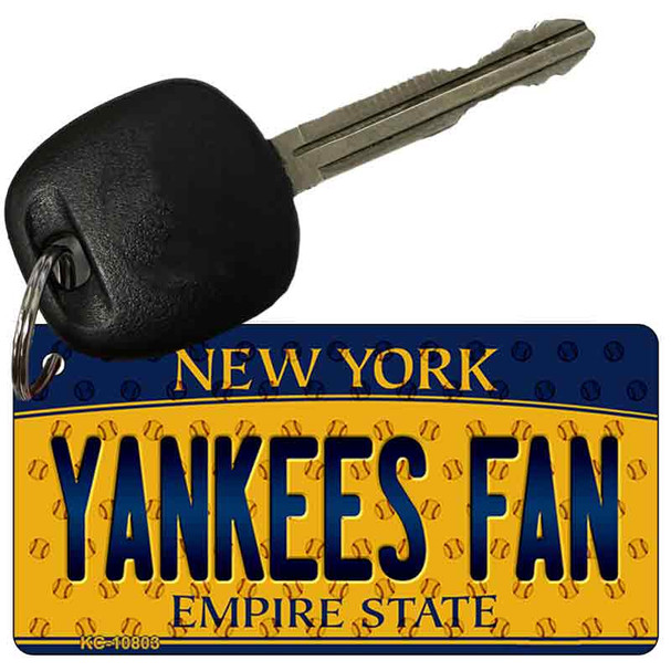 Yankees Fan New York State License Plate Wholesale Key Chain