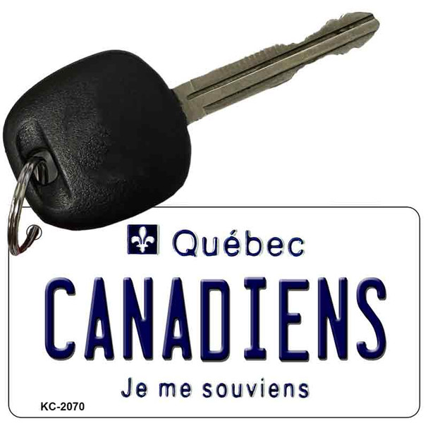 Canadiens Quebec State License Plate Wholesale Key Chain