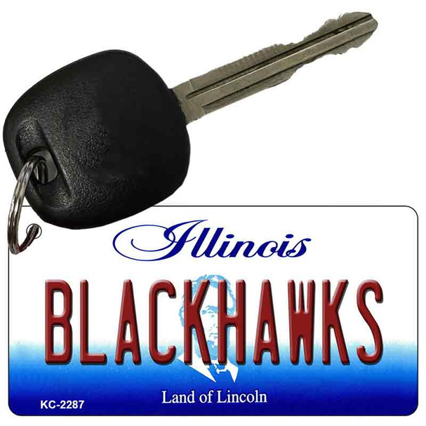 Blackhawks Illinois State License Plate Wholesale Key Chain