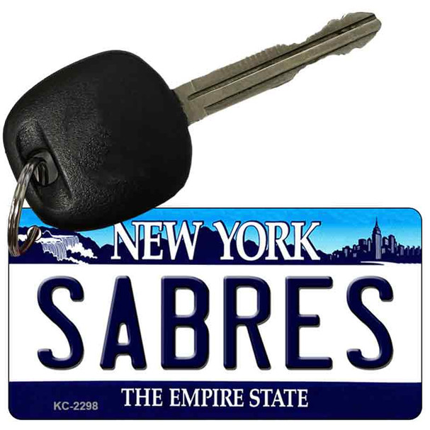 Sabres New York State License Plate Wholesale Key Chain