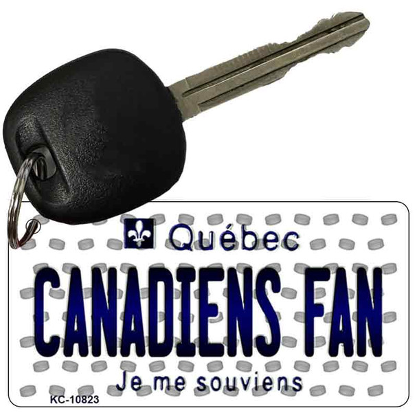 Canadiens Fan Quebec State License Plate Wholesale Key Chain