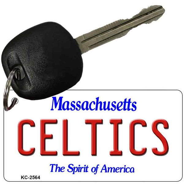 Celtics Massachusetts State License Plate Wholesale Key Chain