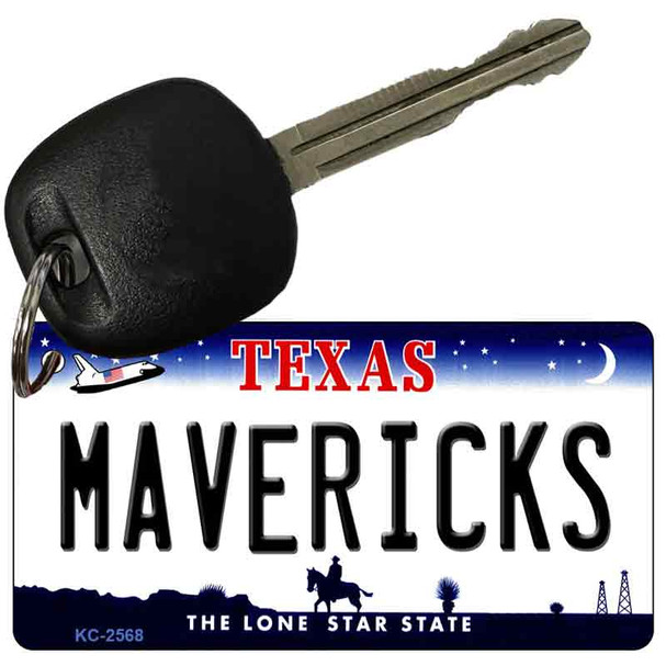 Mavericks Texas State License Plate Wholesale Key Chain