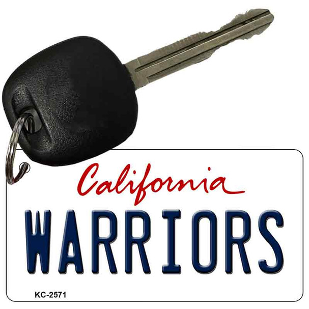Warriors California State License Plate Wholesale Key Chain