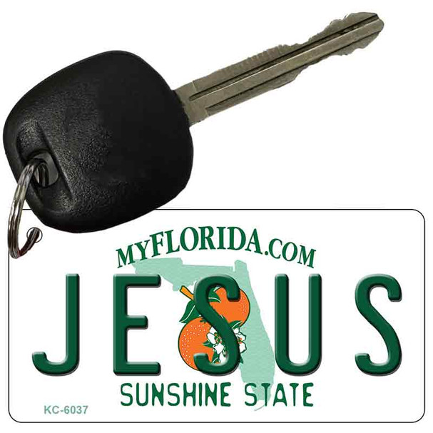 Jesus Florida State License Plate Wholesale Key Chain