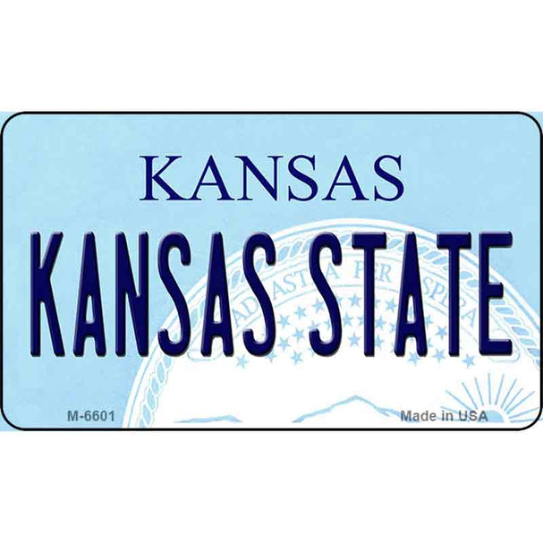Kansas State University License Plate Novelty Wholesale Magnet M-6601